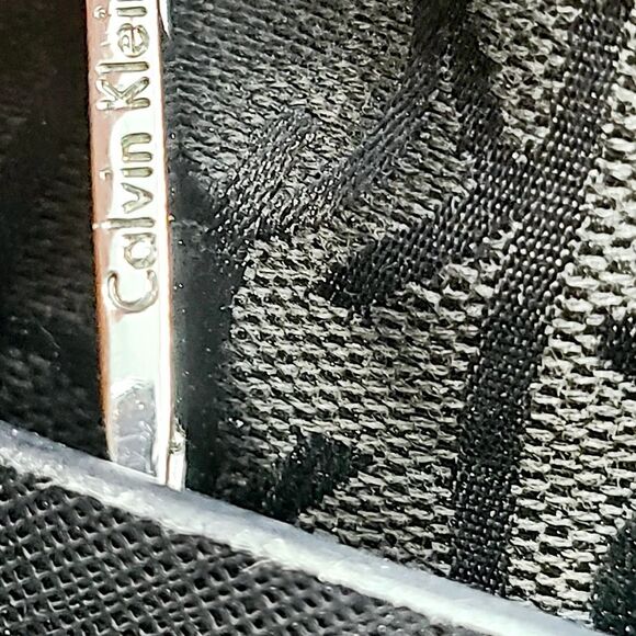 Calvin Klein Canvas Leather Bag - Picture 5 of 8